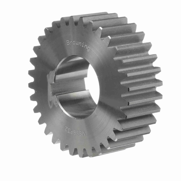 Browning Steel Bushed Bore Spur Gear - 20 Pa 8 Dp, YSS8P32 YSS8P32